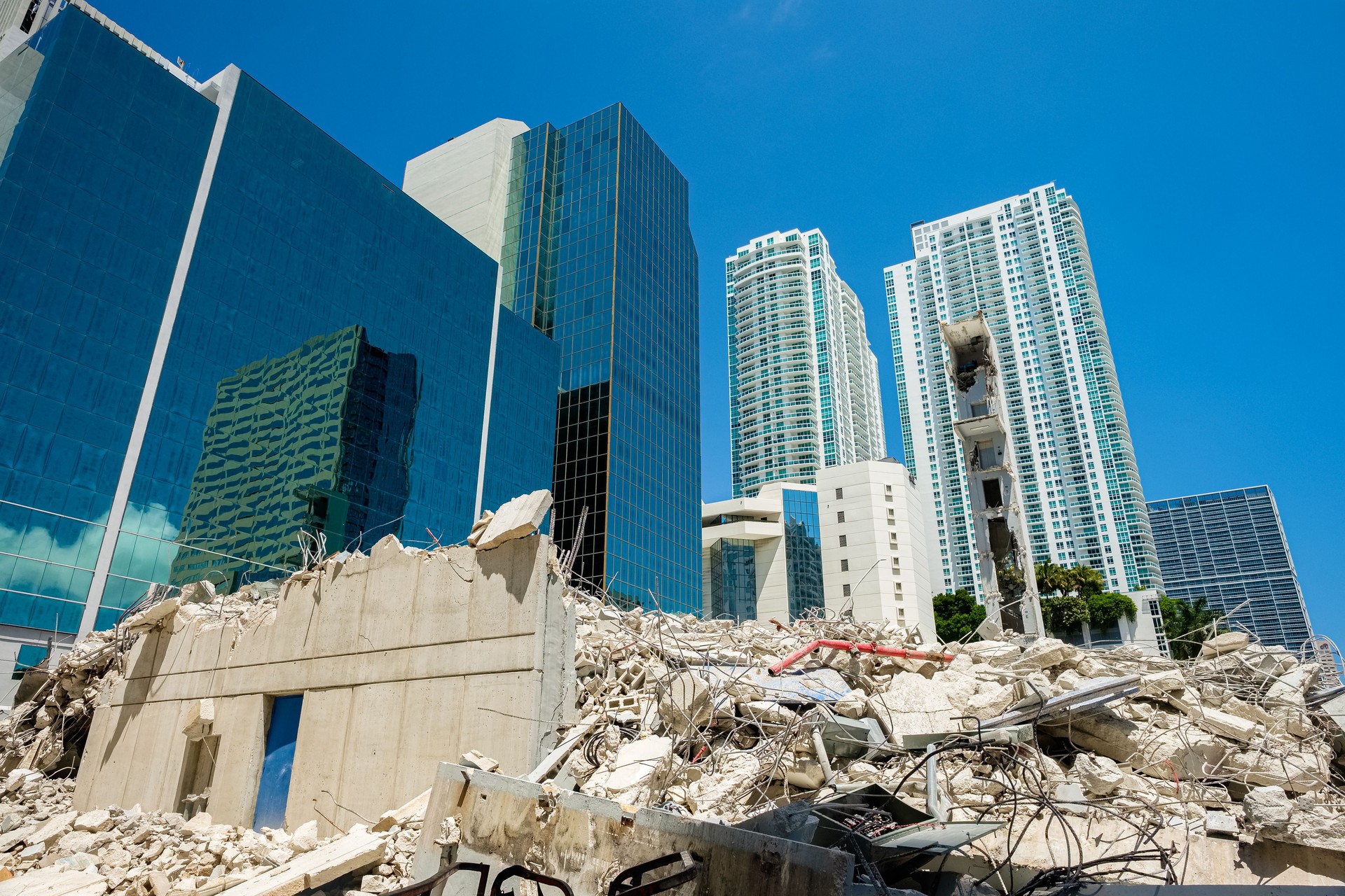 Downtown Construction Site